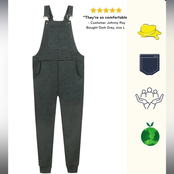 Swoveralls never worn Dark Athletic Grey - Picture 2 of 9